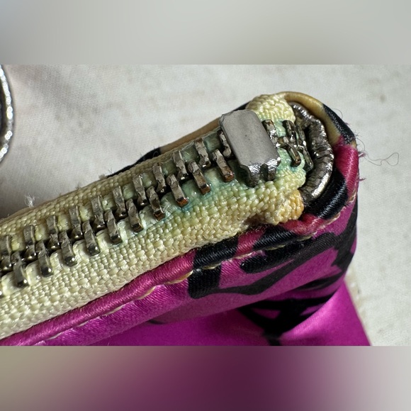 Coach Poppy Y2K Rare Tote + Matching Wristlet Set Clean Excellent - Picture 11 of 17